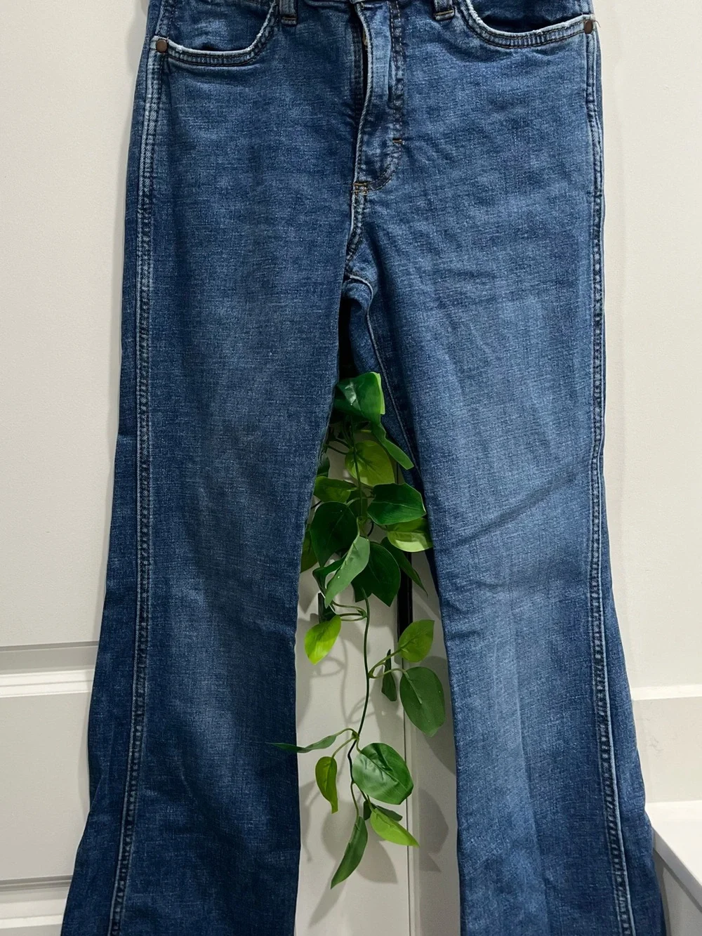 Wrangler Women's Blue Flare Jeans